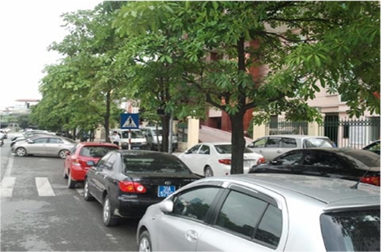 Trụ sở Kiểm toán Nhà nước nằm trên đường Hoàng Đạo Thúy.