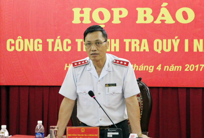 Phó tổng Thanh tra Chính phủ Ngô Văn Khánh cho biết, trong năm 
2017, sẽ thanh tra công tác quản lý, sử dụng đất, việc 
chuyển đổi sử dụng từ đất quốc phòng, an ninh sang mục đích khác tại Hà 
Nội, Tp.HCM, Cần Thơ, Đà Nẵng và Khánh Hoà.