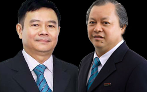 Ông Phạm Khắc Khoan và ông Trương Hoàng Lương.