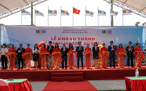 CEO Group đã chính thức khánh thành trường Cao đẳng Đại Việt - một ngôi trường đào tạo đa lĩnh vực, đa ngành và đa hệ.