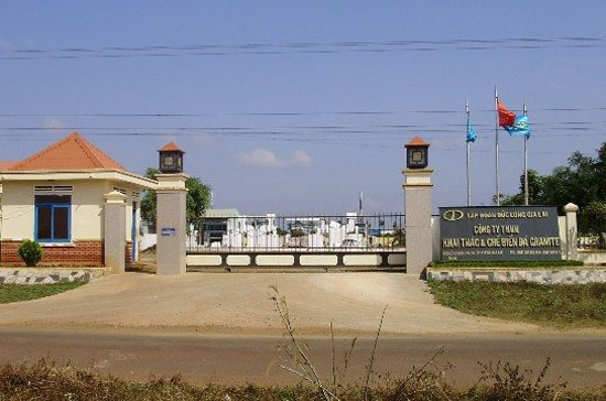 Nhà máy đá của DLG.