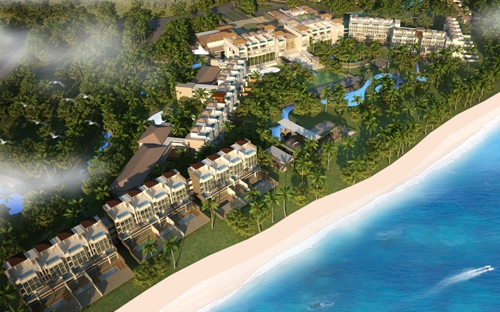 Toàn cảnh tổ hợp Laguna Lăng Cô do Tập đoàn Banyan Tree đầu tư.<br>