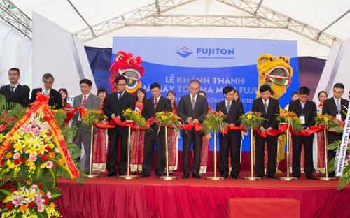 Lễ khánh thành nhà máy tôn mạ màu FUJITON.