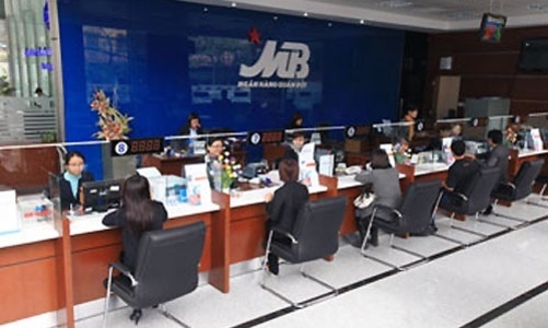 Năm 2012, dư nợ tín dụng của MB đạt 74.564 tỷ đồng