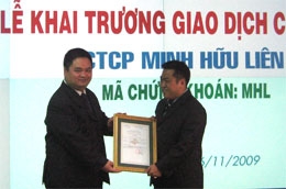9 tháng đầu năm 2009, Minh Hữu Liên đạt doanh thu 90,88 tỷ đồng, bằng 155,86% so với cả năm 2008.