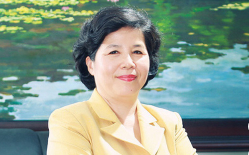 Bà Mai Kiều Liên, thành viên Hội đồng Quản trị, Tổng giám đốc Vinamilk.<br>