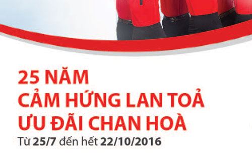 60.000 giải thưởng “Tài chính vững vàng” (khách hàng gửi tiết kiệm) và 
giải “Chủ động cuộc sống” (các dịch vụ còn lại dưới đây) sẽ được tặng 
ngay cho khách hàng. 