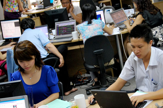 Nhà đầu tư tại sàn MSC.