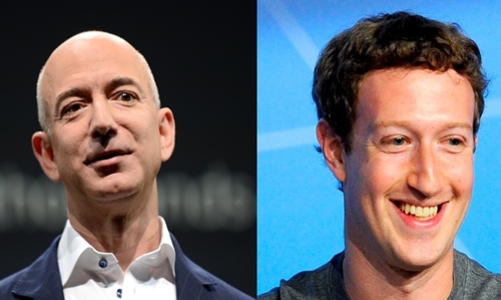 Ông chủ Amazon và Facebook kiếm hơn 40 tỷ USD từ đầu năm 