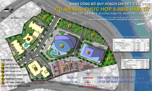 EVN Saigon xây khu phức hợp tại quận 5, Tp.HCM