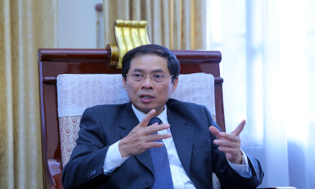 Thứ trưởng Thường trực Bộ Ngoại giao Việt Nam kiêm Chủ tịch Hội nghị các quan chức cao cấp APEC 2017, ông&nbsp; Bùi Thanh Sơn.