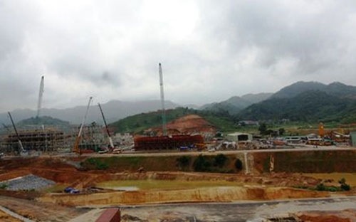 Một góc mỏ Núi Pháo của Masan.