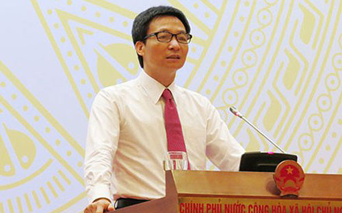 Bộ trưởng Vũ Đức Đam.