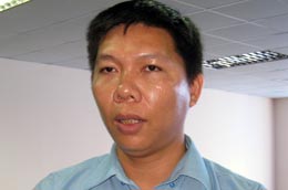 Ông Phạm Thanh Bình, Phó tổng giám đốc PMU Thăng Long - Ảnh: Từ Nguyên.