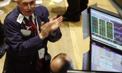 Phiên tăng điểm kỷ lục ở Phố Wall