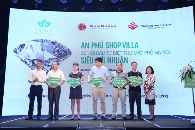Sự kiện “An Phú Shop - villa, cơ hội đầu tư biệt thự mặt phố Hà Nội siêu lợi nhuận” hôm 6/8.<b><br></b>
