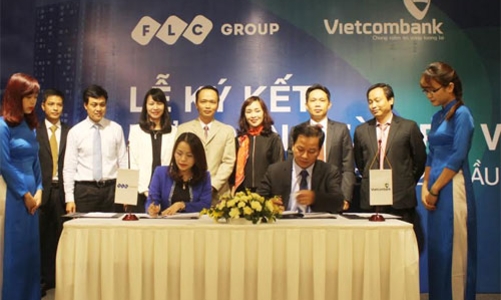Vietcombank tài trợ gần 2.000 tỷ cho FLC Twin Towers
