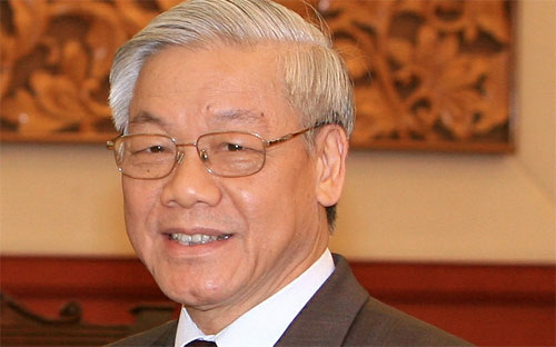 Tổng bí thư Nguyễn Phú Trọng.