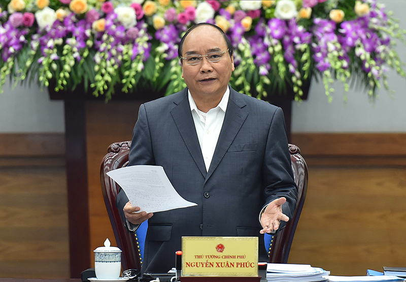 Thủ tướng Nguyễn Xuân Phúc: Chính phủ nói phải đi đôi với làm, giữa lời nói và hành động cần phải đặt vấn đề rõ hơn.