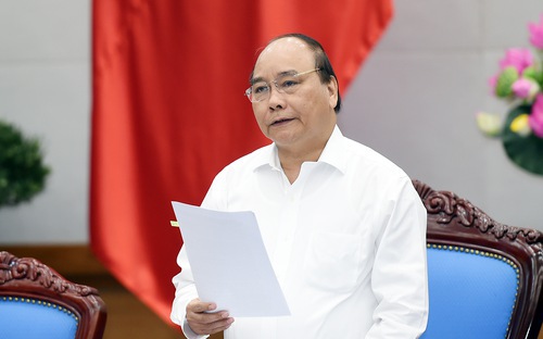 Thủ tướng Nguyễn Xuân Phúc chỉ đạo tại phiên họp thường kỳ tháng 8 của Chính phủ ngày 30/8.