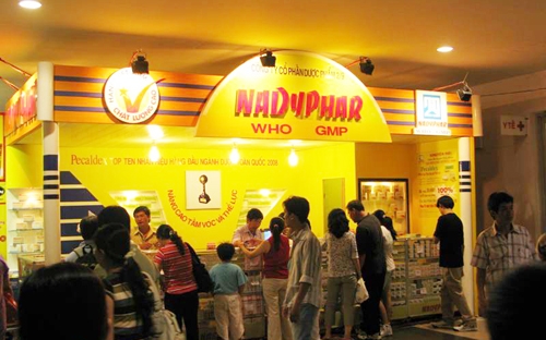 Nadyphar tham gia hội chợ Hàng Việt Nam Chất lượng cao<br>