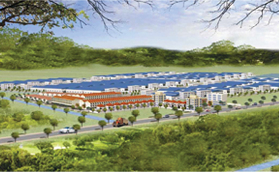 Khu công nghiệp Nhị Thành.