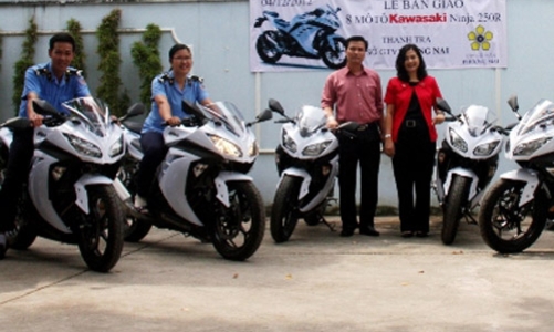 Thanh tra giao thông Đồng Nai “sắm” môtô 12.500 USD