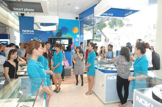 Cửa hàng đối tác bán lẻ thế hệ mới của Nokia tại Việt Nam