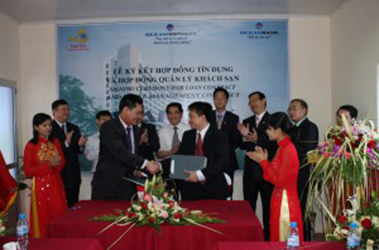 Lễ ký kết hợp đồng vay vốn 