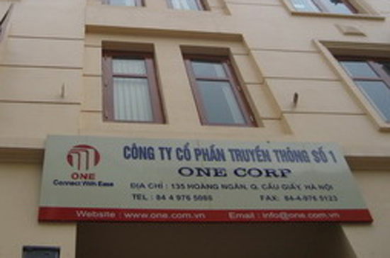 Trụ sở chính Công ty Cổ phần Truyền thông số 1 (ONE)