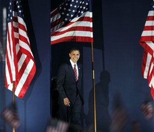 Ông Obama đã liên tiếp nhận được lời chúc mừng từ các nhà lãnh đạo trên thế giới - Ảnh: Reuters.