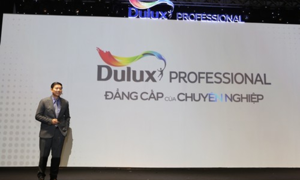 Ông David Teng, Tổng giám đốc Sơn trang trí của AkzoNobel Việt Nam chia sẻ thông tin tại sự kiện ra giới thiệu dòng sản phẩm mới.
