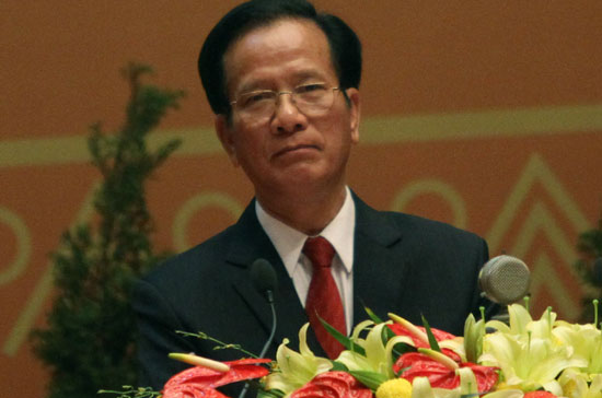 Bộ trưởng Võ Hồng Phúc - Ảnh: LQP.