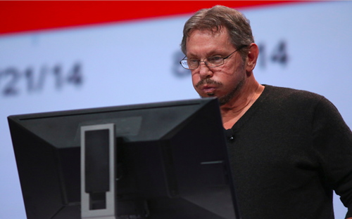 Larry Ellison - chủ tịch kiêm giám đốc công nghệ Oracle.<br>