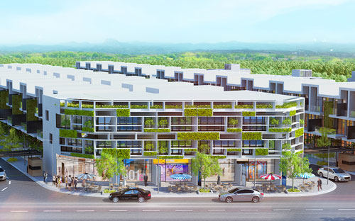 Không giống như nhiều dự án nhà phố khác, điểm lôi cuốn nhất của Citibella chính là ý tưởng thiết kế - sống xanh kiểu mới - một không gian sống chất lượng.