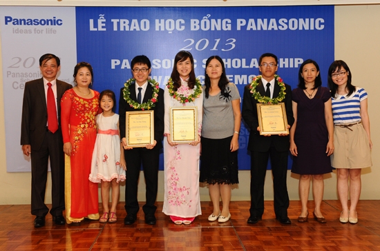 Học bổng Panasonic đã đồng hành cùng các sinh viên Việt Nam trong 10 năm qua.