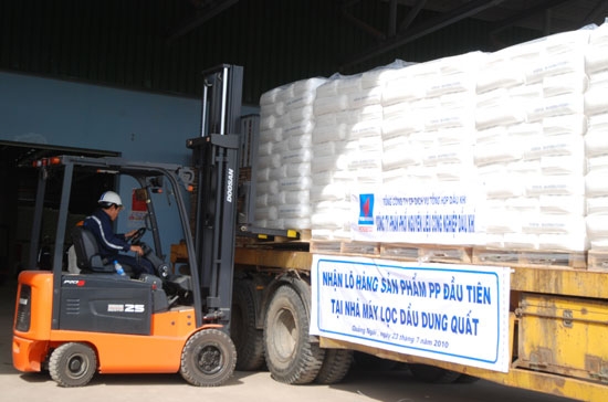 Theo kế hoạch, từ đây đến cuối năm, Nhà máy lọc Dầu Dung Quất sẽ xuất xưởng 37.101 tấn sản phẩm hạt nhựa PP để đáp ứng nhu cầu nguyên liệu cho ngành nhựa trong nước.