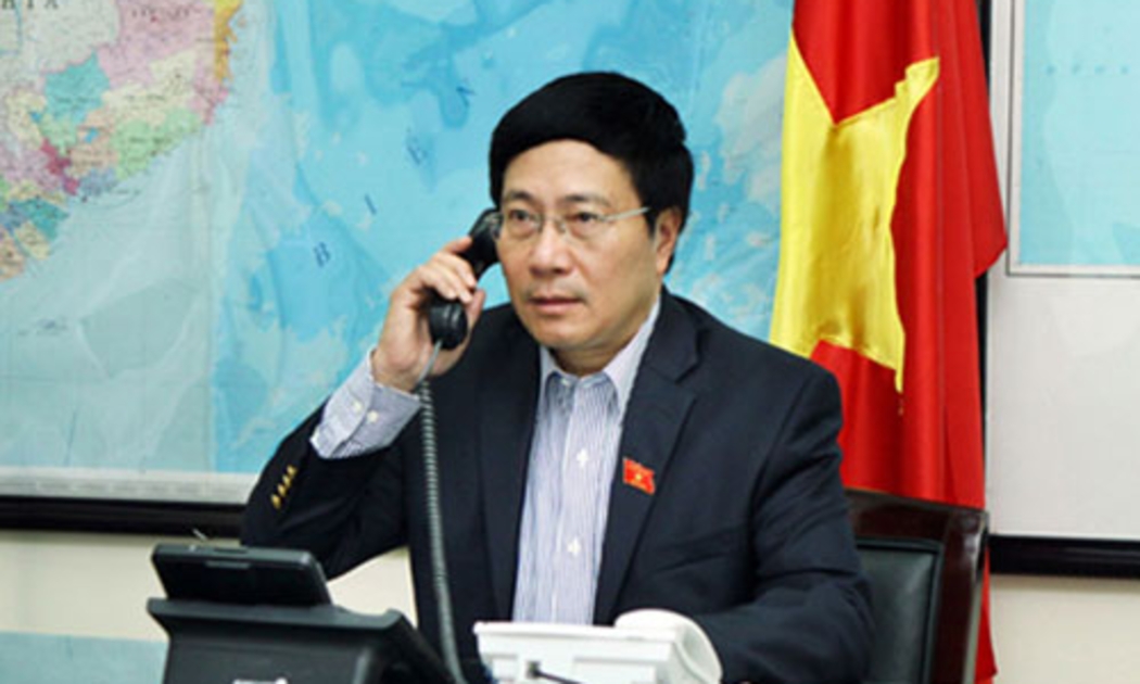 Phó thủ tướng Phạm Bình Minh.