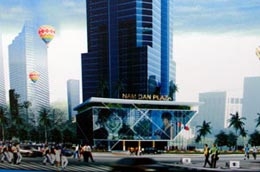 Phối cảnh tổng thể dự án.