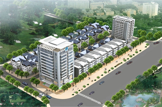 Phối cảnh dự án tại xã Nghi Phú, thành phố Vinh.