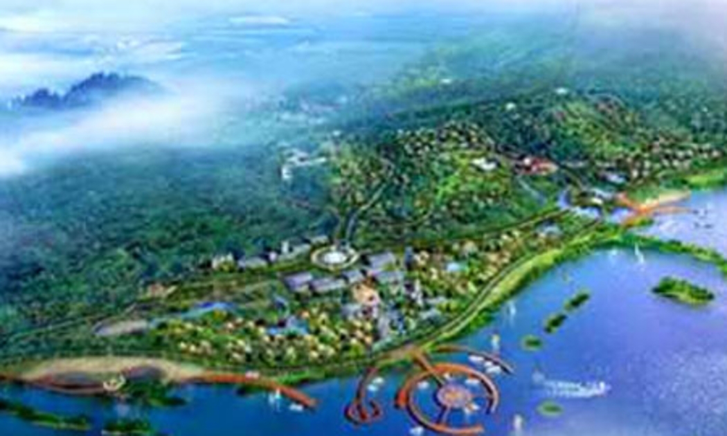 Phối cảnh khu kinh tế Vân Đồn, Quảng Ninh.
