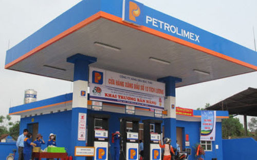 Một cửa hàng xăng dầu của Petrolimex.<br>