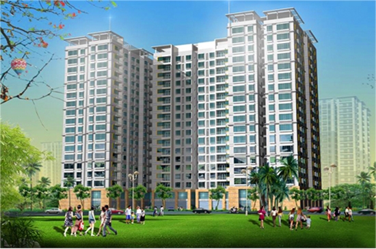 Phối cảnh dự án Chung cư Petroland quận 2, Tp.HCM.