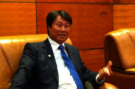 Ông Phạm Viết Muôn: "Bay trên máy bay Jestar Pacific, có ai nghĩ ông nào là cổ đông ở đó?" - Ảnh: Anh Quân.