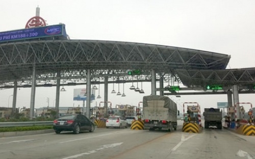 Trạm thu phí BOT Pháp Vân - Cầu Giẽ.