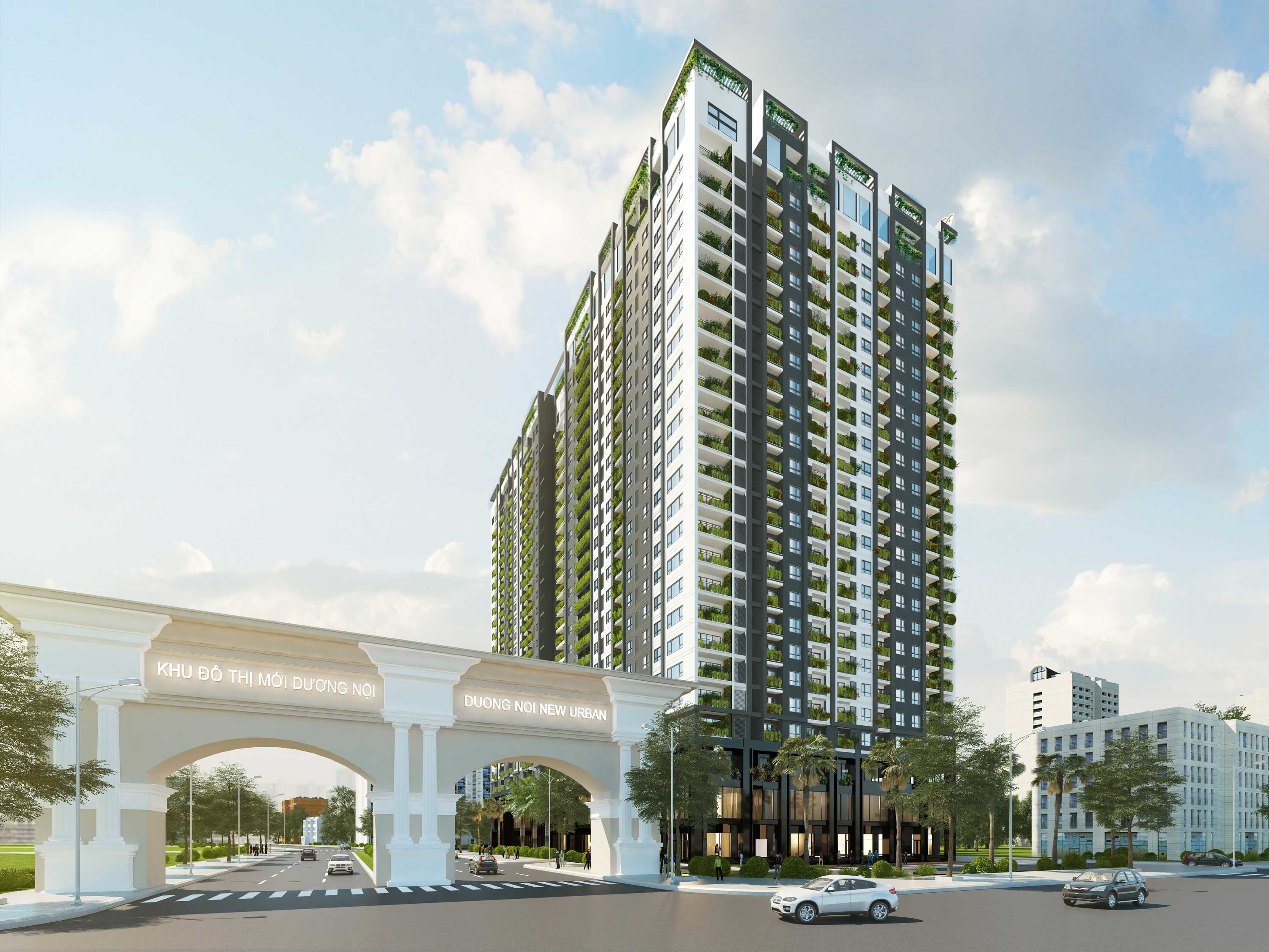 Phối cảnh dự án Anland Complex.<br>