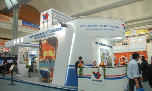 Vinashin tổ chức triển lãm quốc tế về công nghệ đóng tàu