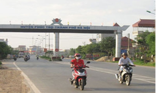 Quy hoạch Phúc Thọ thành đô thị sinh thái của Hà Nội