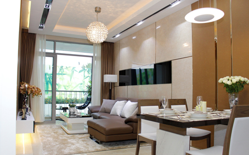 Mỗi căn hộ được thiết kế tối ưu hóa diện tích sử dụng nhưng vẫn đảm bảo không gian sống tiện nghi trong từng căn hộ.