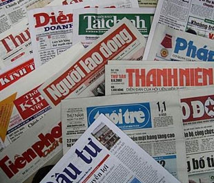 Quảng cáo hiện đang là "nguồn sống" của không ít các cơ quan báo chí. Ảnh minh hoạ